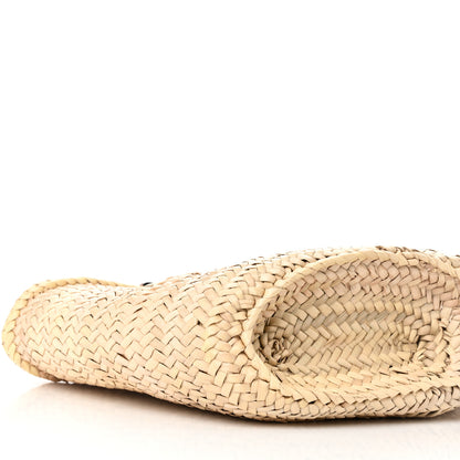 Loewe Raffia Basket Tote Bag Natural Tan 8 of 9