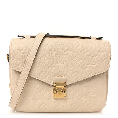 Louis Vuitton Empreinte Pochette Metis Creme 1 of 9