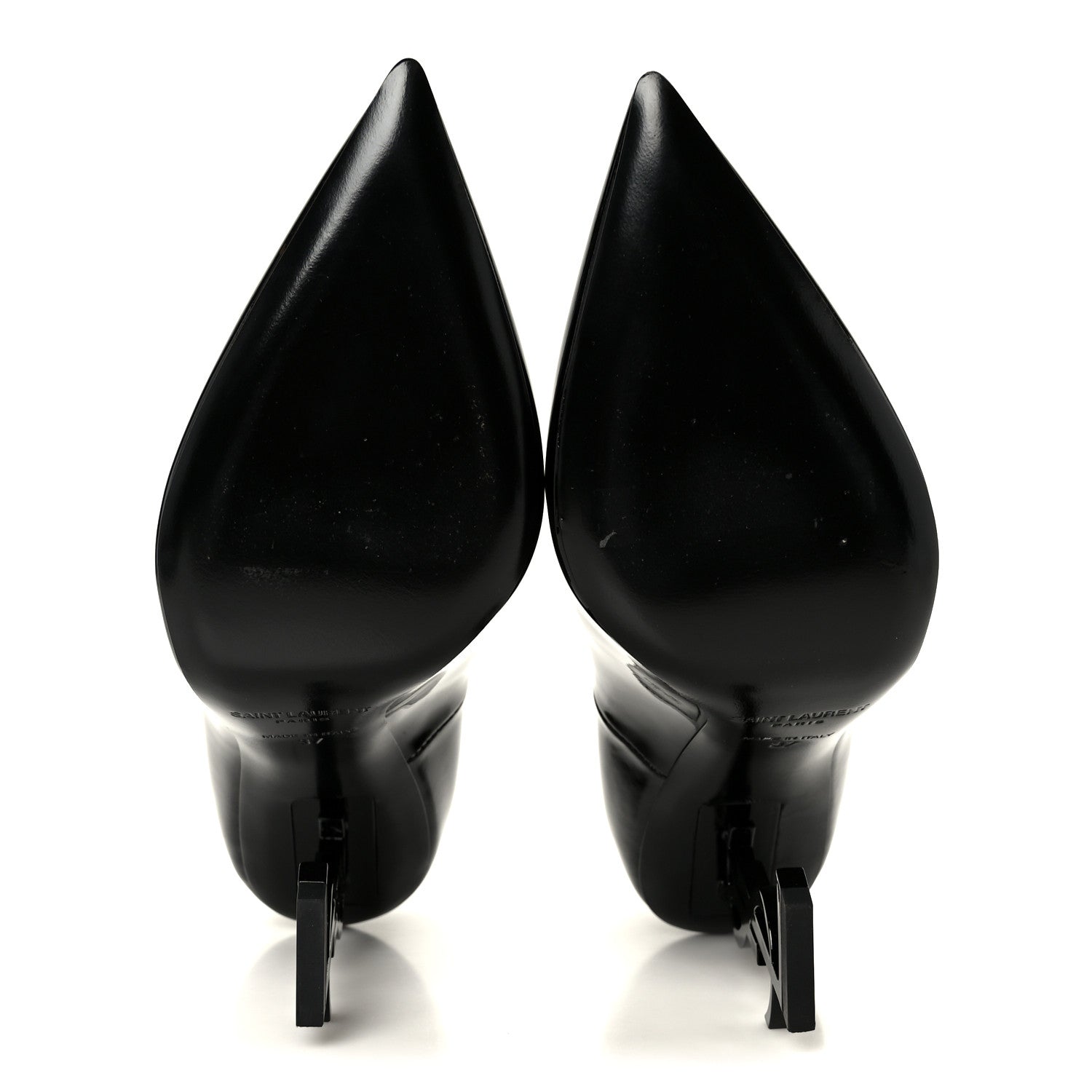 Saint Laurent Patent Opyum 110 Pumps 37 Black 6 of 9