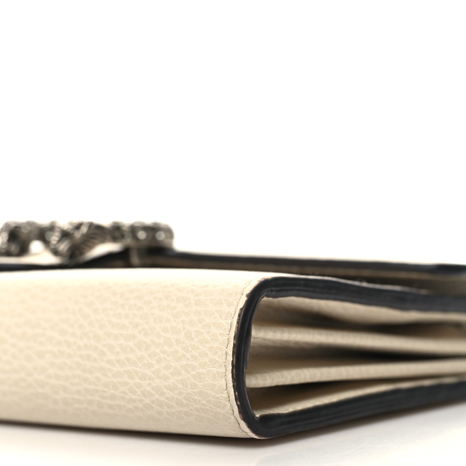 Gucci Dollar Calfskin Mini Dionysus Chain Wallet Mystic White 10 of 15
