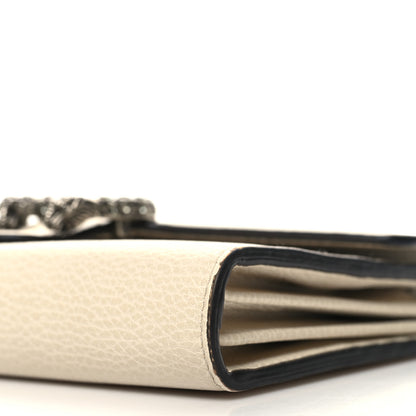 Gucci Dollar Calfskin Mini Dionysus Chain Wallet Mystic White 10 of 15