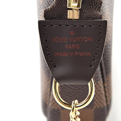 Louis Vuitton Damier Ebene Mini Pochette Accessories 6 of 8