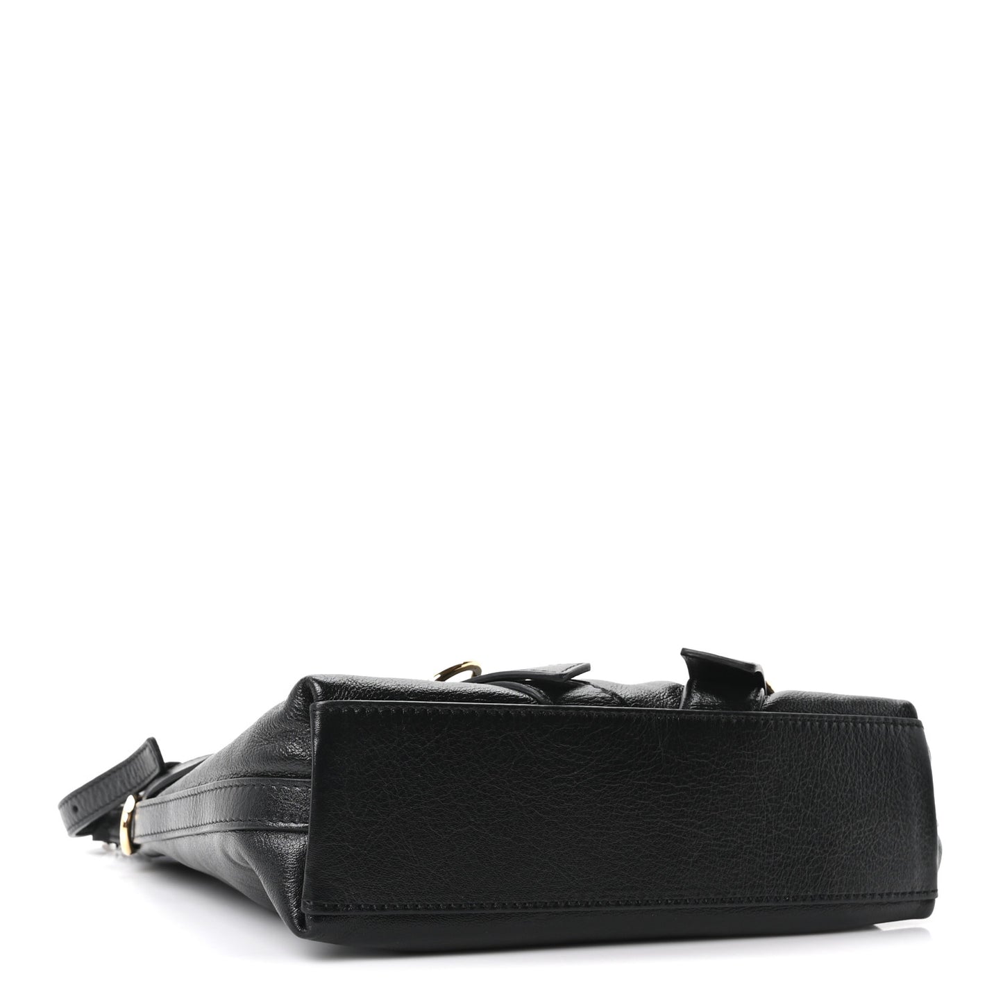 Calfskin Small Voyou Bag Black