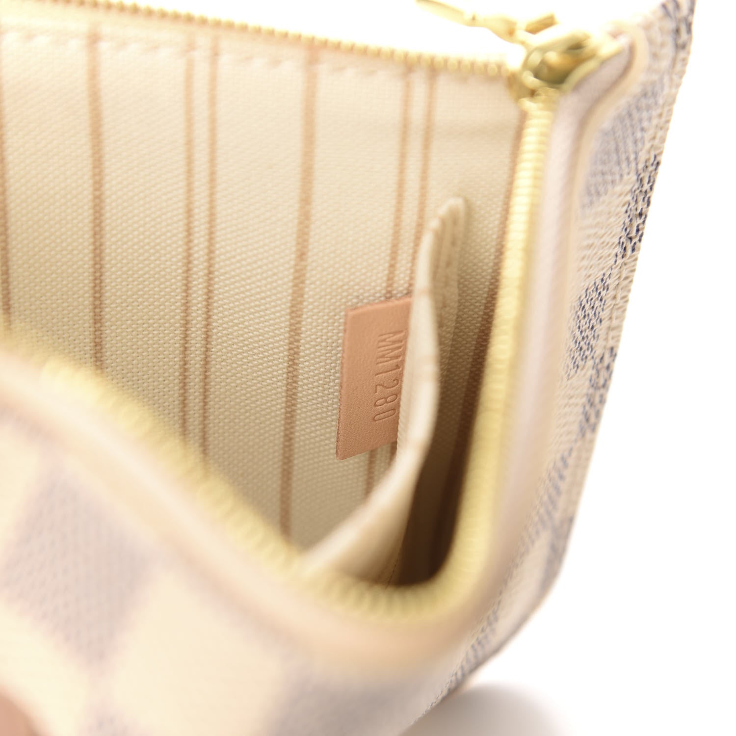 Louis Vuitton Damier Azur Neverfull PM Pochette 7 of 7