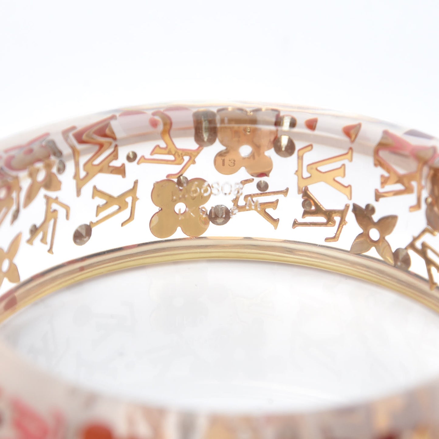 Resin Swarovski Small Inclusion GM Bracelet Tangerine