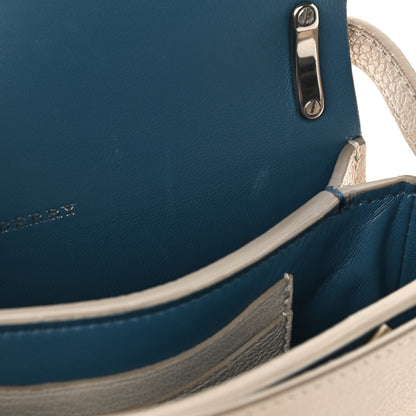 Burberry Goatskin Small D-Ring Bag Stone 12 of 16