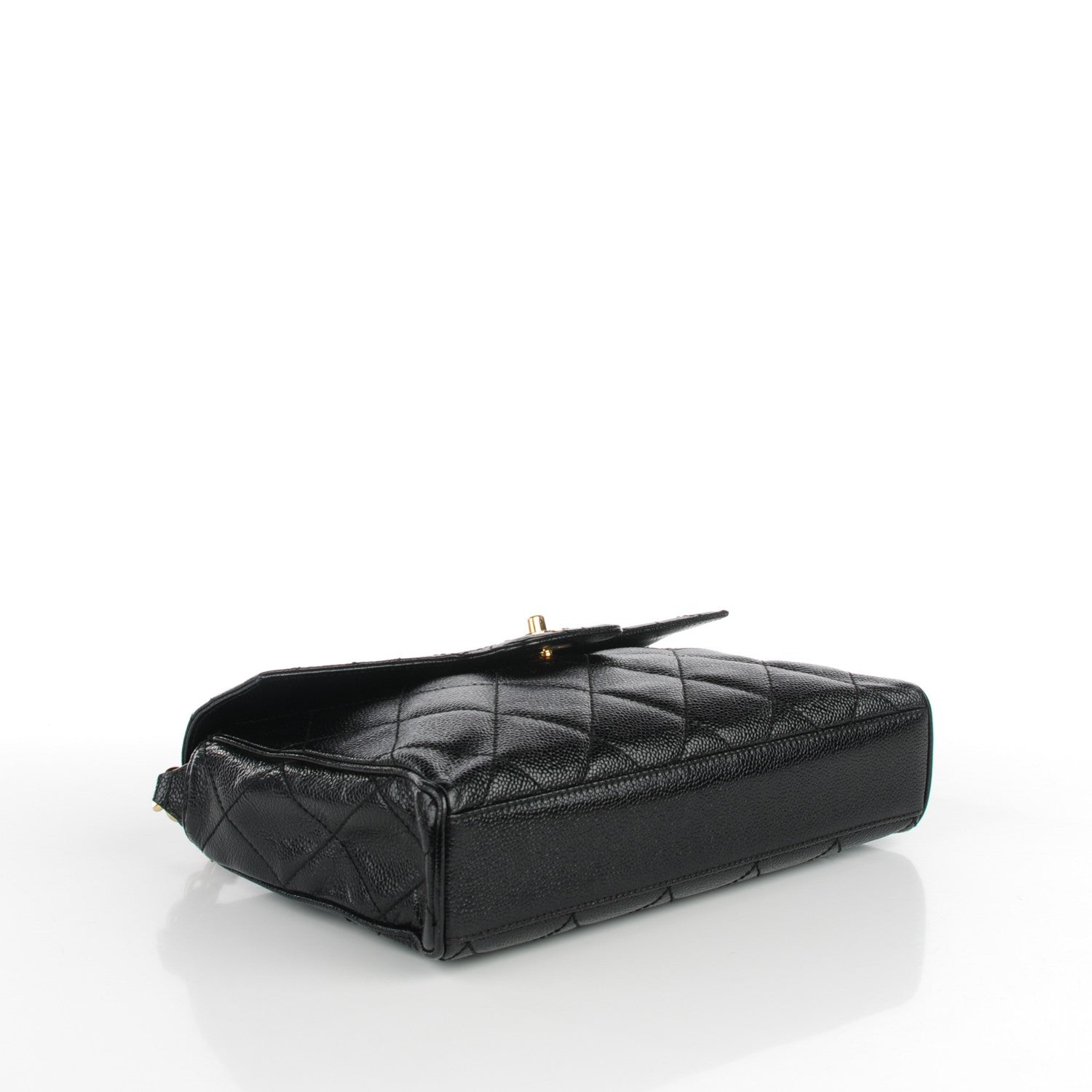 Chanel Caviar Quilted Single Flap Black 4 of 9
