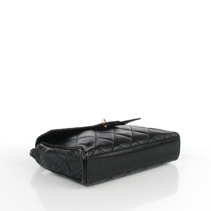 Chanel Caviar Quilted Single Flap Black 4 of 9