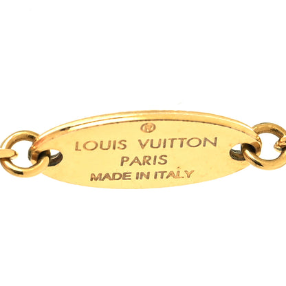 Louis Vuitton Essential V Necklace Gold 5 of 6