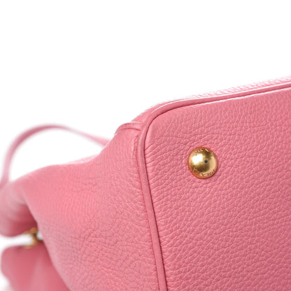 Prada Vitello Daino Tote Begonia 12 of 15