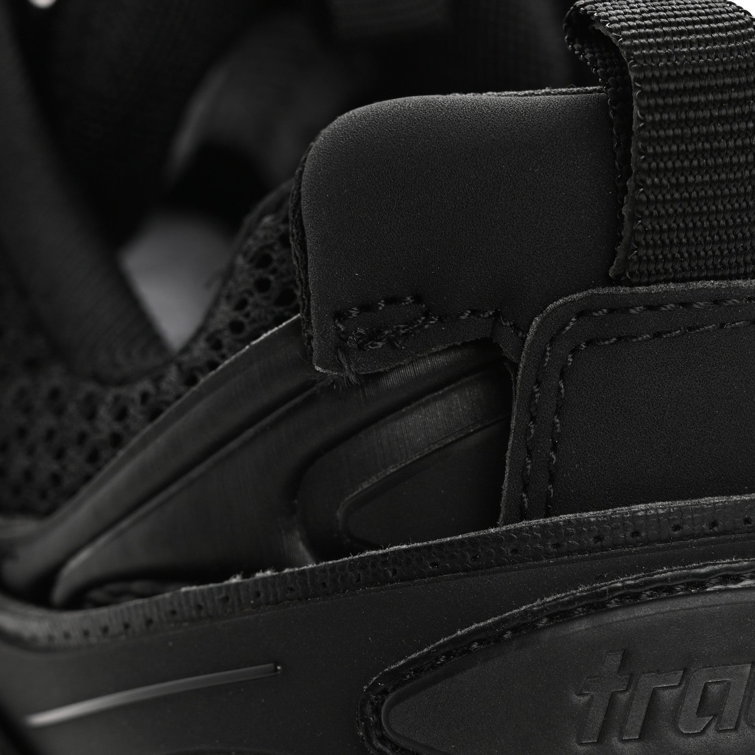 Balenciaga Mesh Nylon Mens Track Sneakers 40 Black 12 of 13