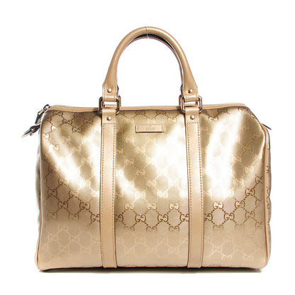 Gucci Imprime Monogram Medium Joy Boston Champagne 1 of 9