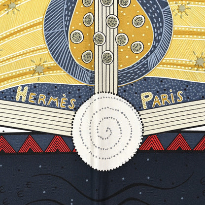 Hermes Silk Reve D'Australie Scarf 90 2 of 5