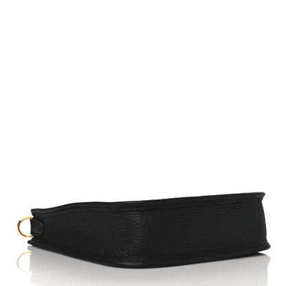 Hermes Taurillon Clemence Evelyne TPM Black 4 of 10