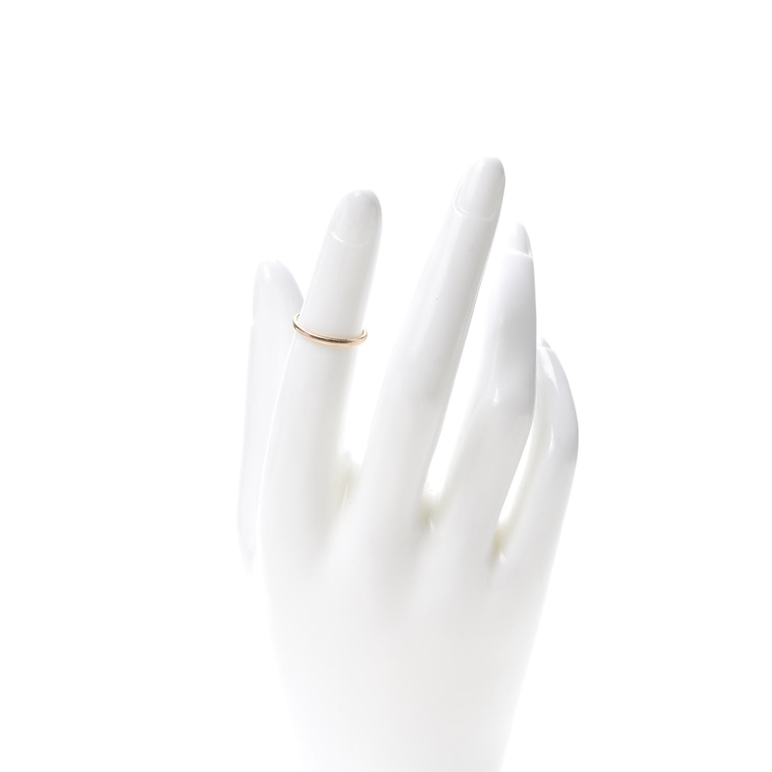 Tiffany 18K Rose Gold 2mm Classic Wedding Band Ring 47 4 2 of 4