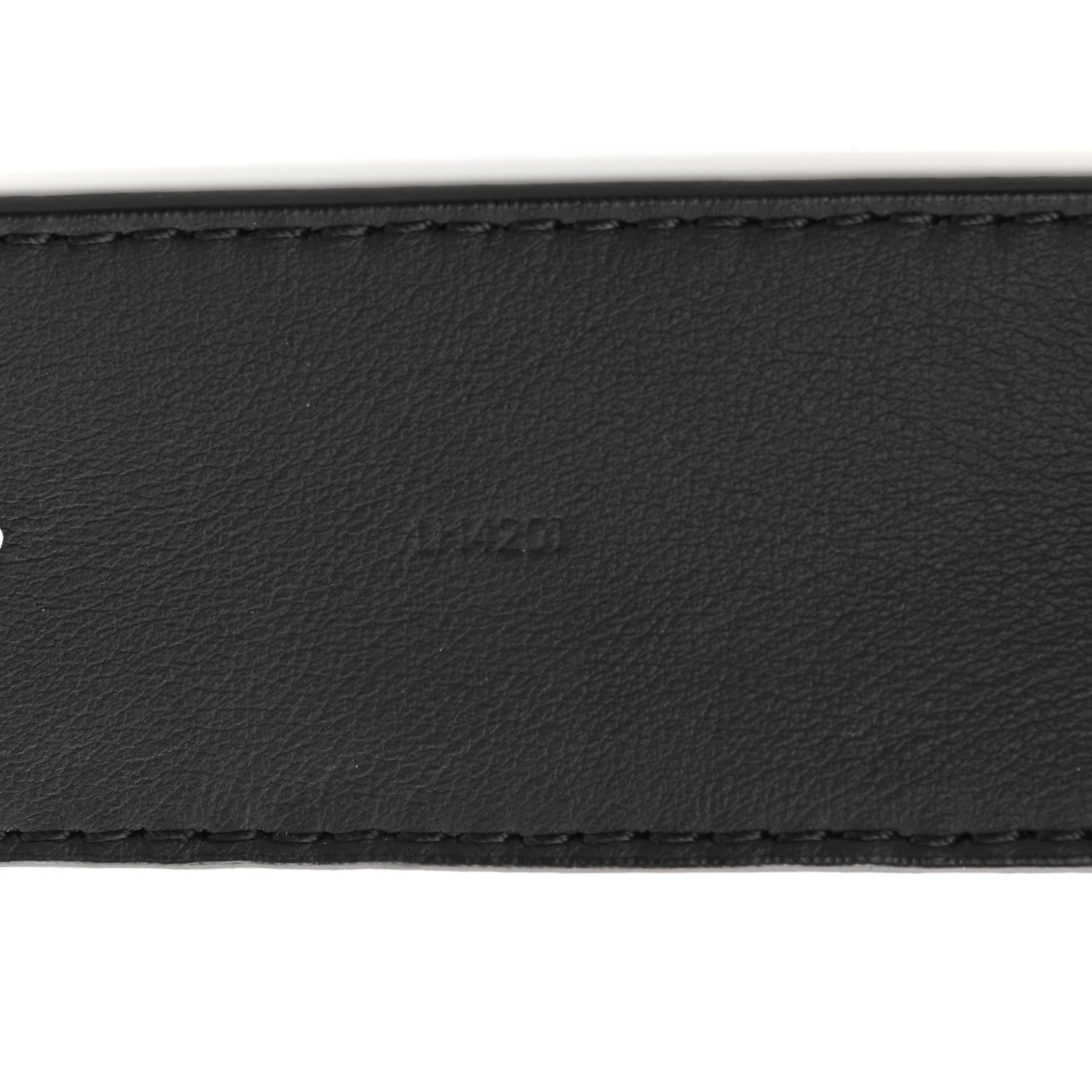 Louis Vuitton Monogram Eclipse Taigarama 40mm LV Initiales Reversible Belt 110 44 Black 6 of 8