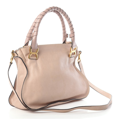 Chloe Calfskin Medium Marcie Satchel Blush Nude 4 of 10