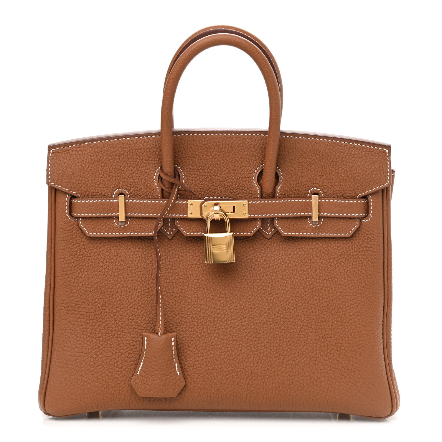 Hermes Togo Birkin 25 Gold 1 of 10