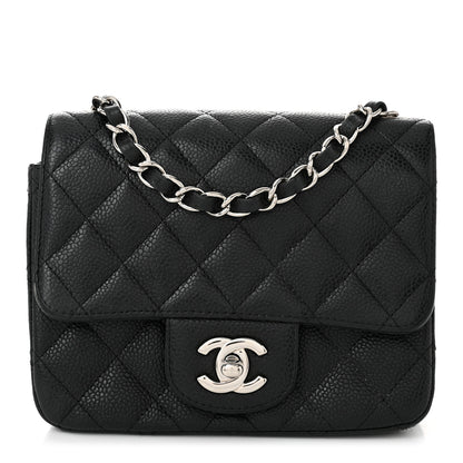Chanel Caviar Quilted Mini Square Flap Black 1 of 10