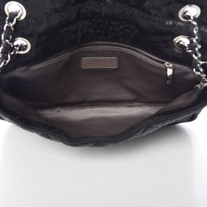 Chanel Coated Canvas Quilted Le Marais Flap Black 5 of 12