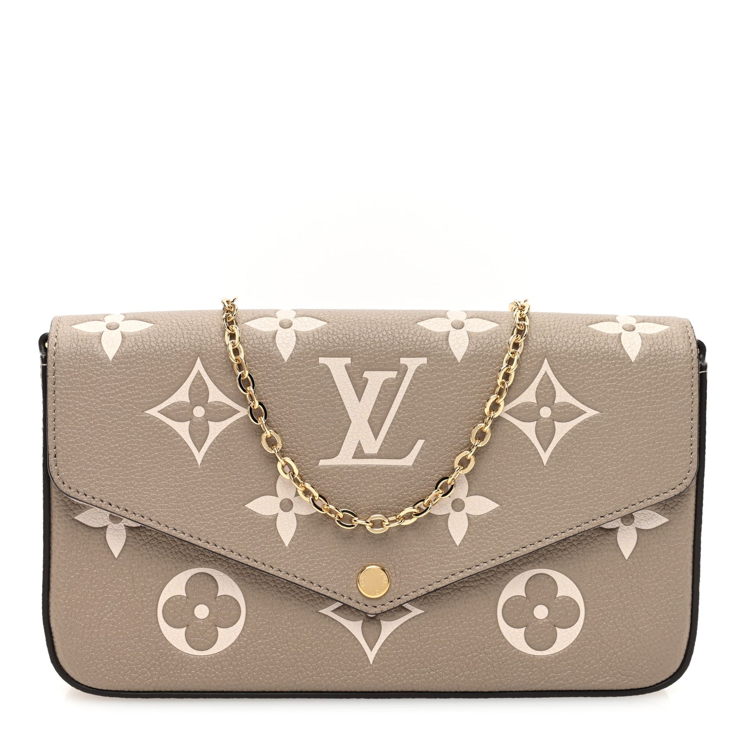 Empreinte Monogram Giant Felicie Pochette Tourterelle Creme