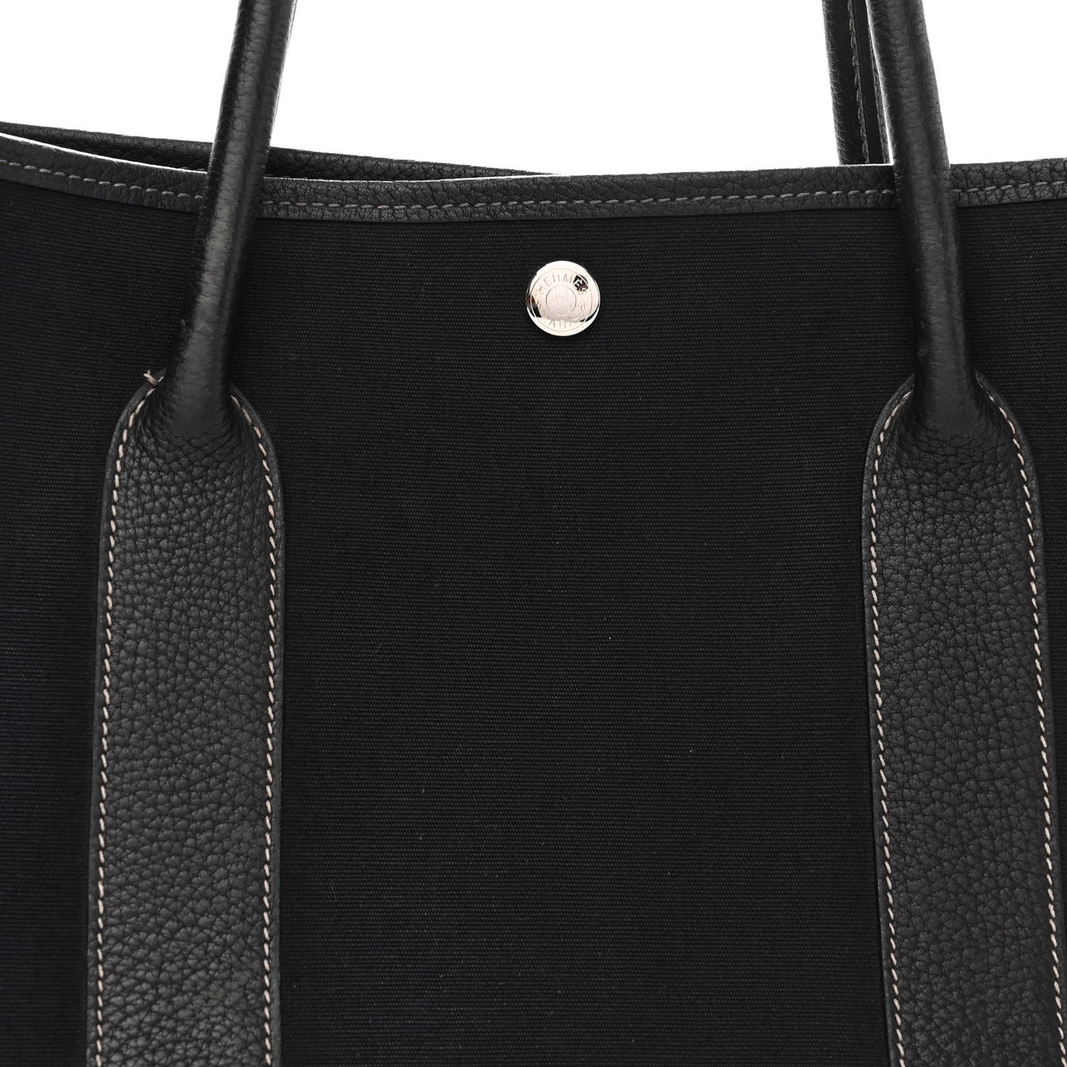 Hermes Toile Negonda Garden Party Tote 36 MM Bleu Marine 8 of 12