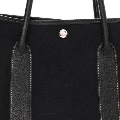 Hermes Toile Negonda Garden Party Tote 36 MM Bleu Marine 8 of 12