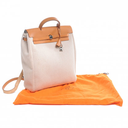 Hermes Toile HERBAG GM Natural 2 of 11