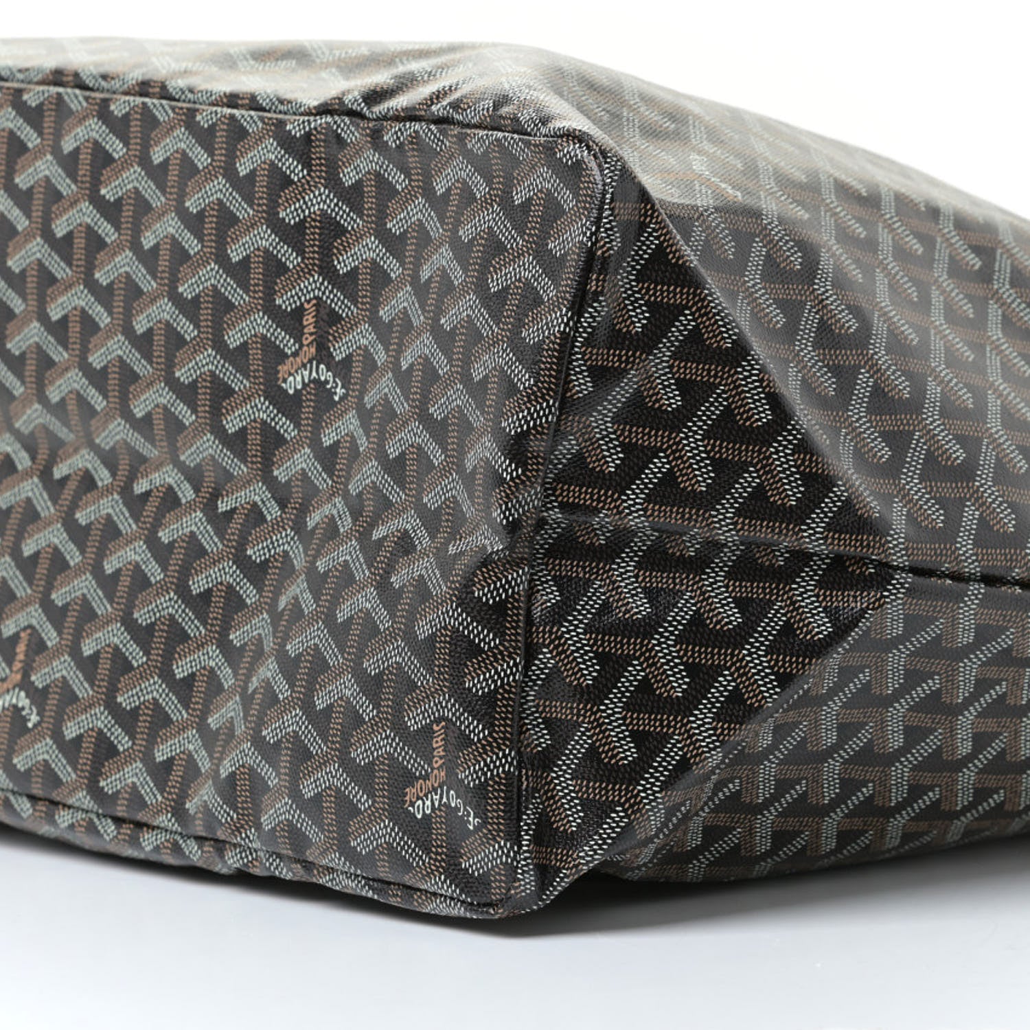 Goyard Goyardine Saint Louis GM Black Gold 7 of 7