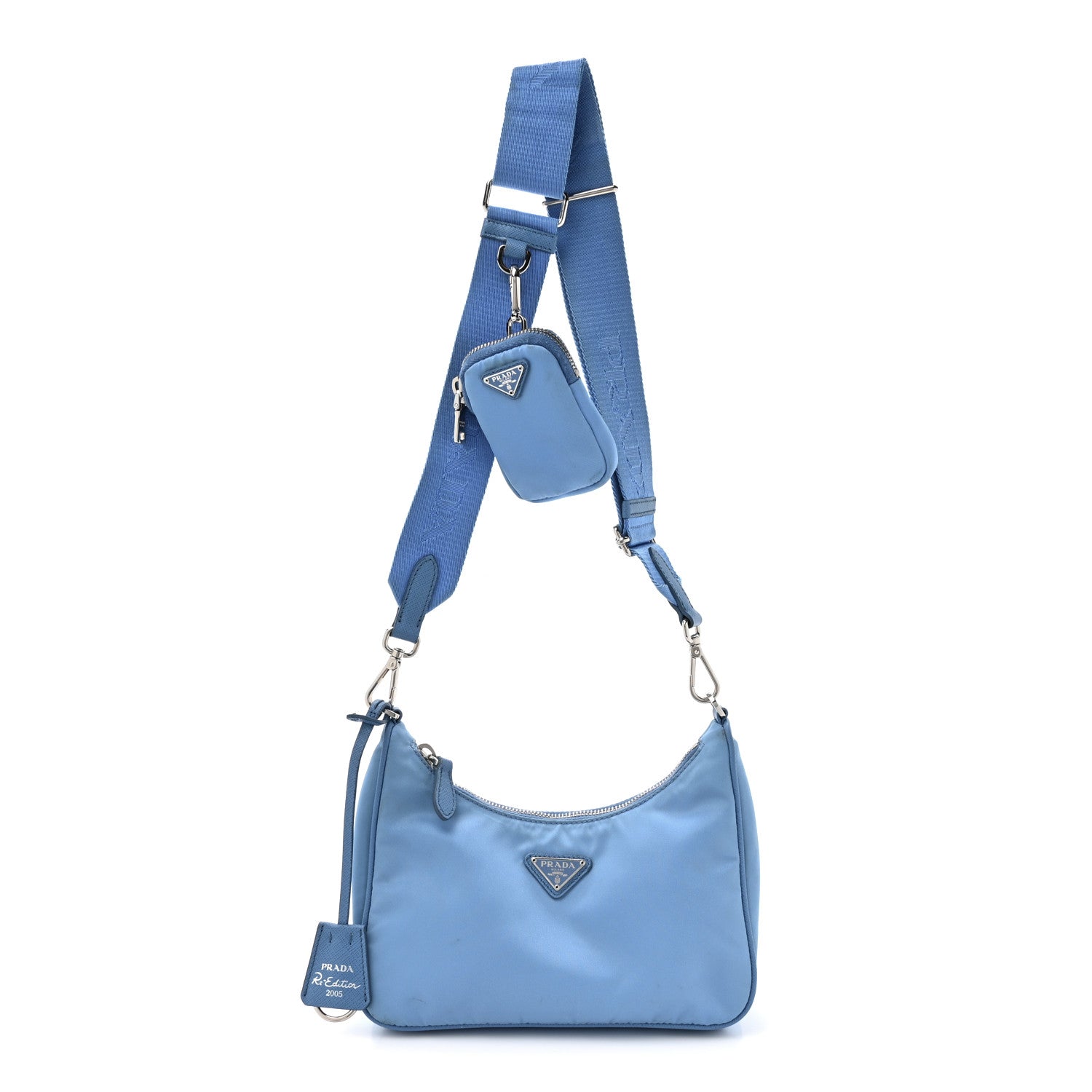 Prada Nylon Re-Edition 2005 Shoulder Bag Pervinca 1 of 12