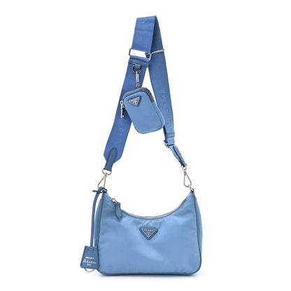 Prada Nylon Re-Edition 2005 Shoulder Bag Pervinca 1 of 12