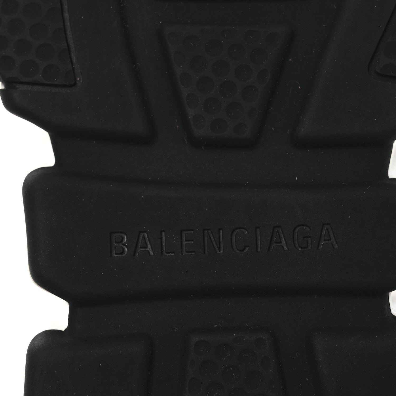 Balenciaga Neoprene Knit Allover Logo Bi-Color Sole Womens Speed Sneakers 35 Black White 15 of 26