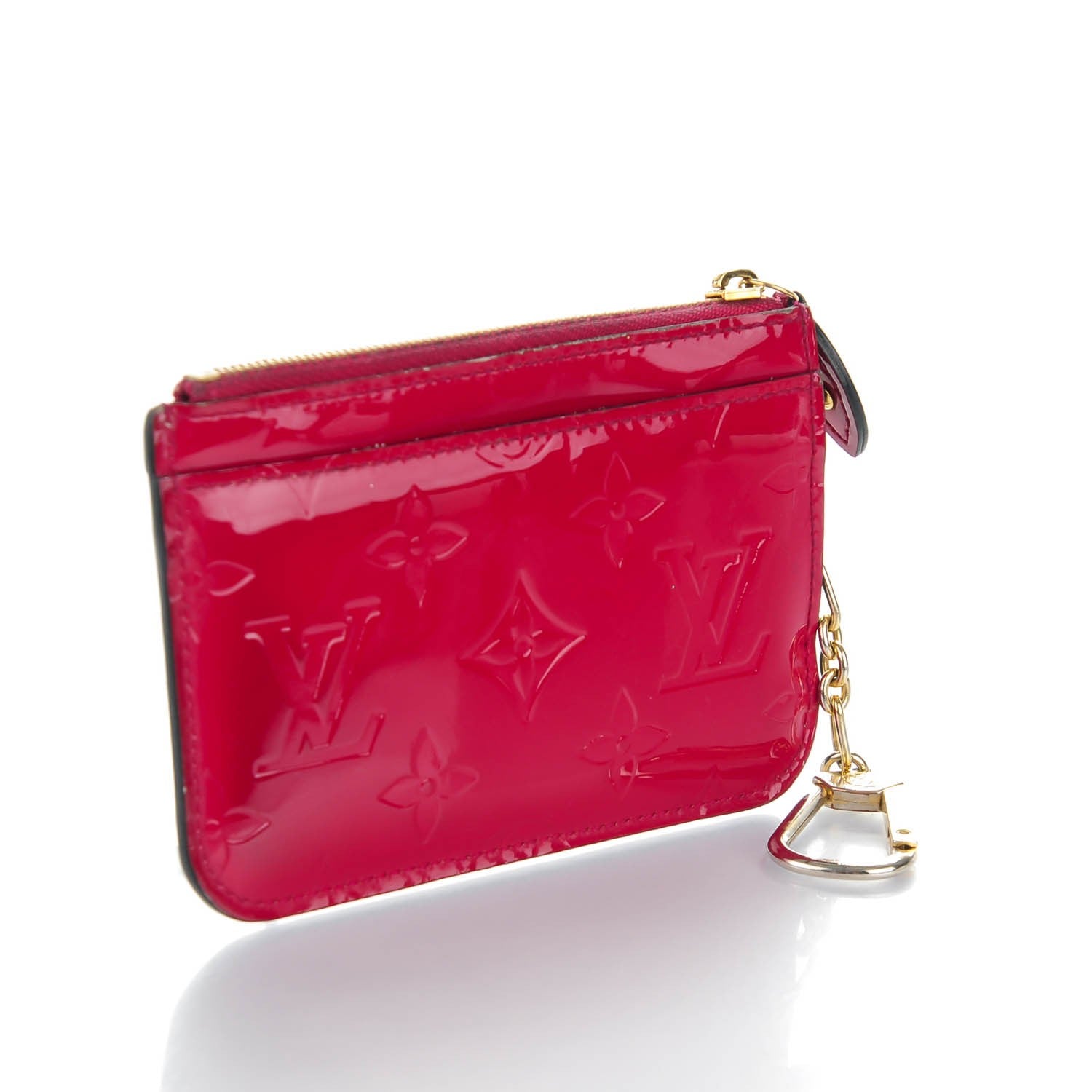 Louis Vuitton Vernis Key Pouch Rose Indien 3 of 7