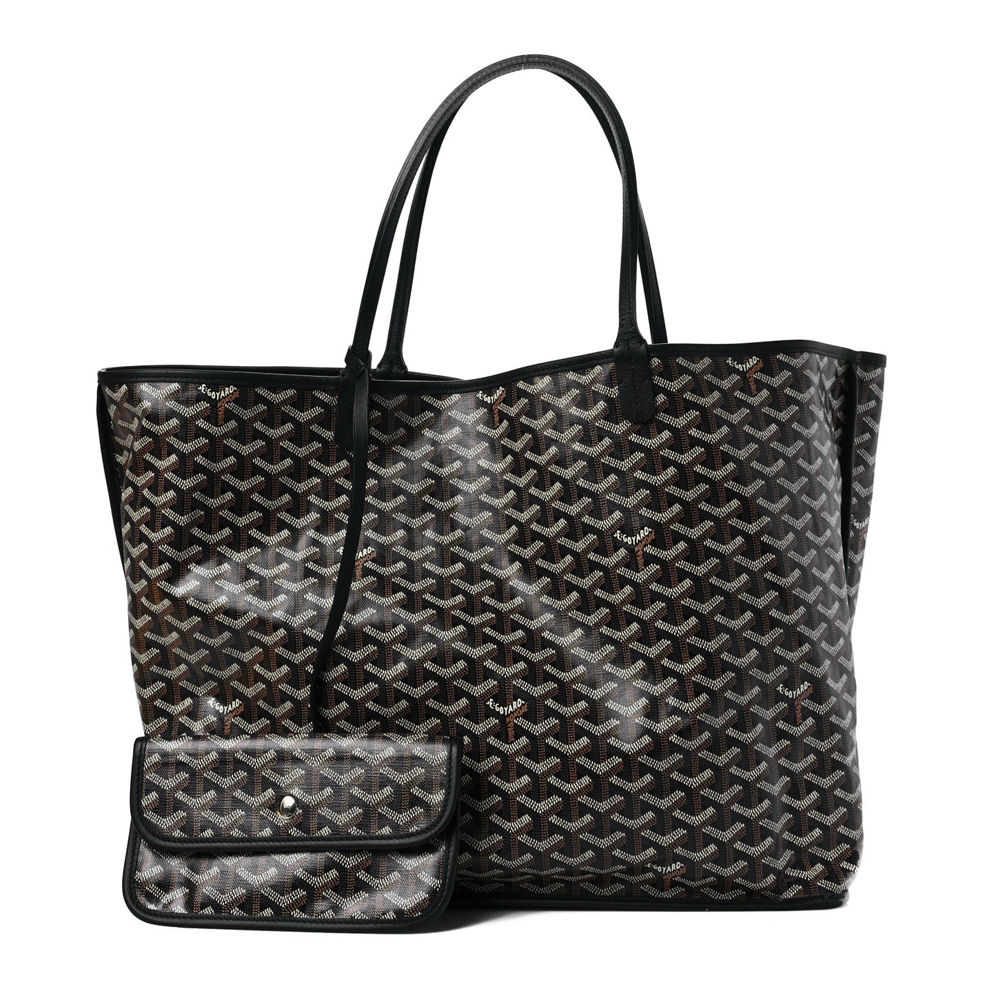 Goyardine Reversible Anjou GM Black