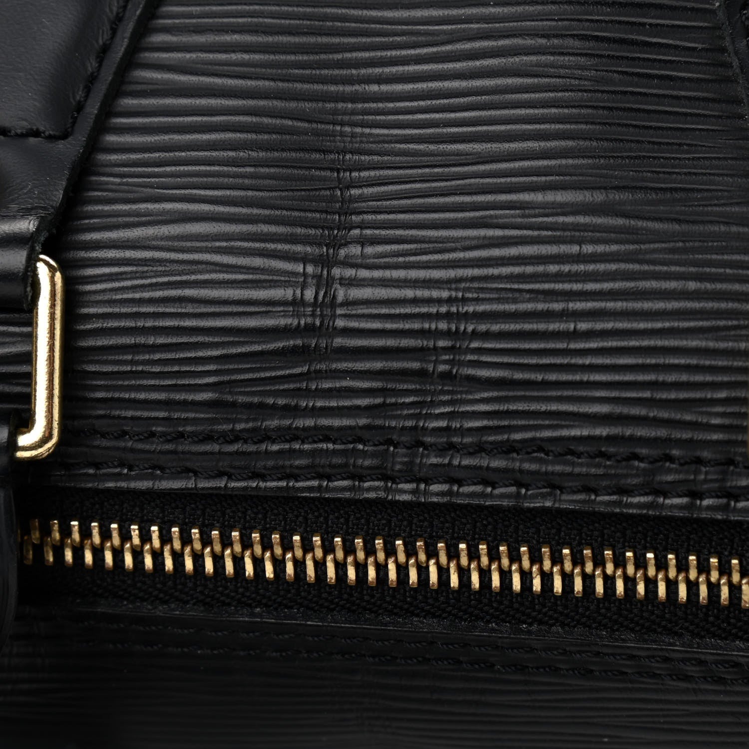 Louis Vuitton Epi Speedy 25 Black 8 of 10