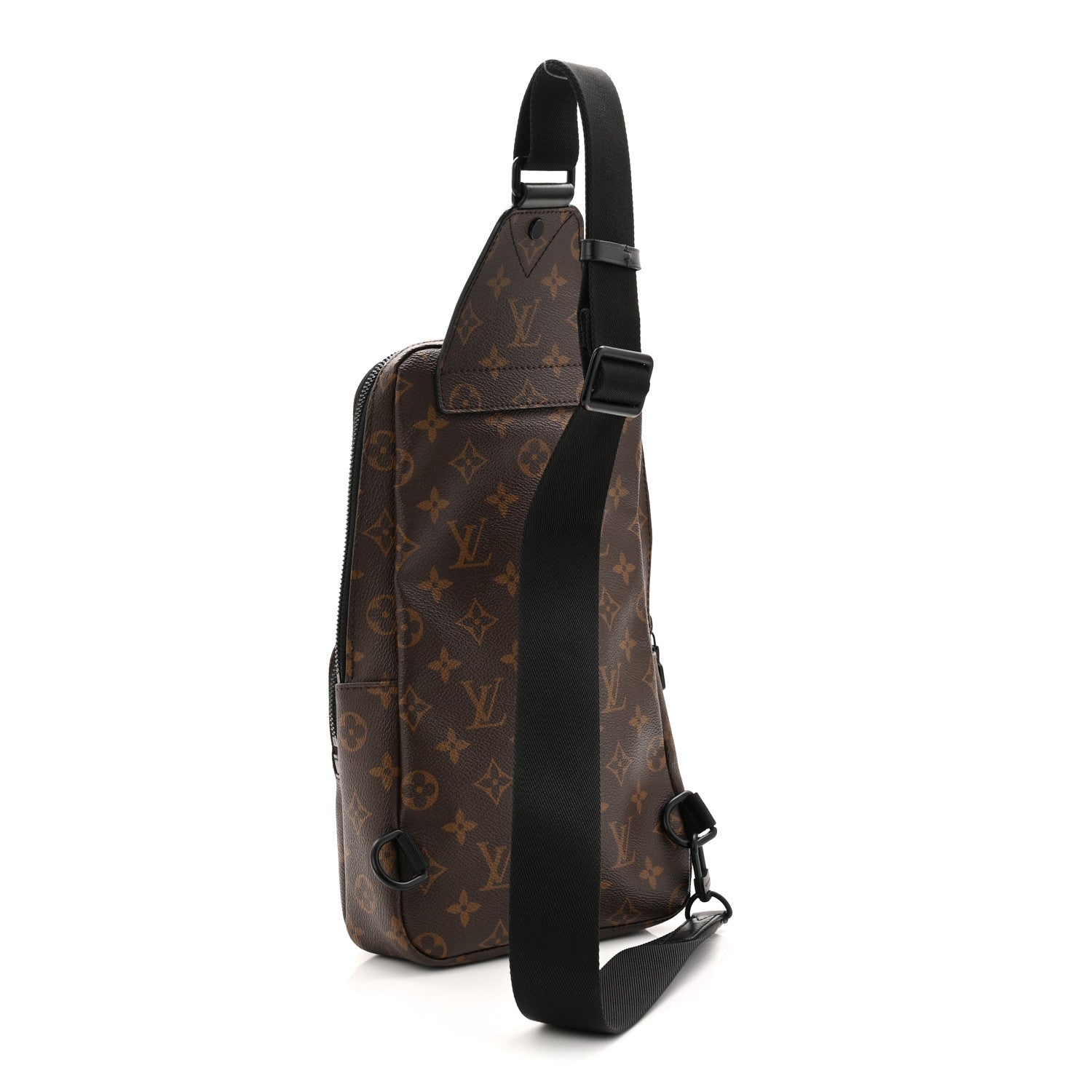 Louis Vuitton Monogram Macassar Avenue Sling Bag 3 of 9
