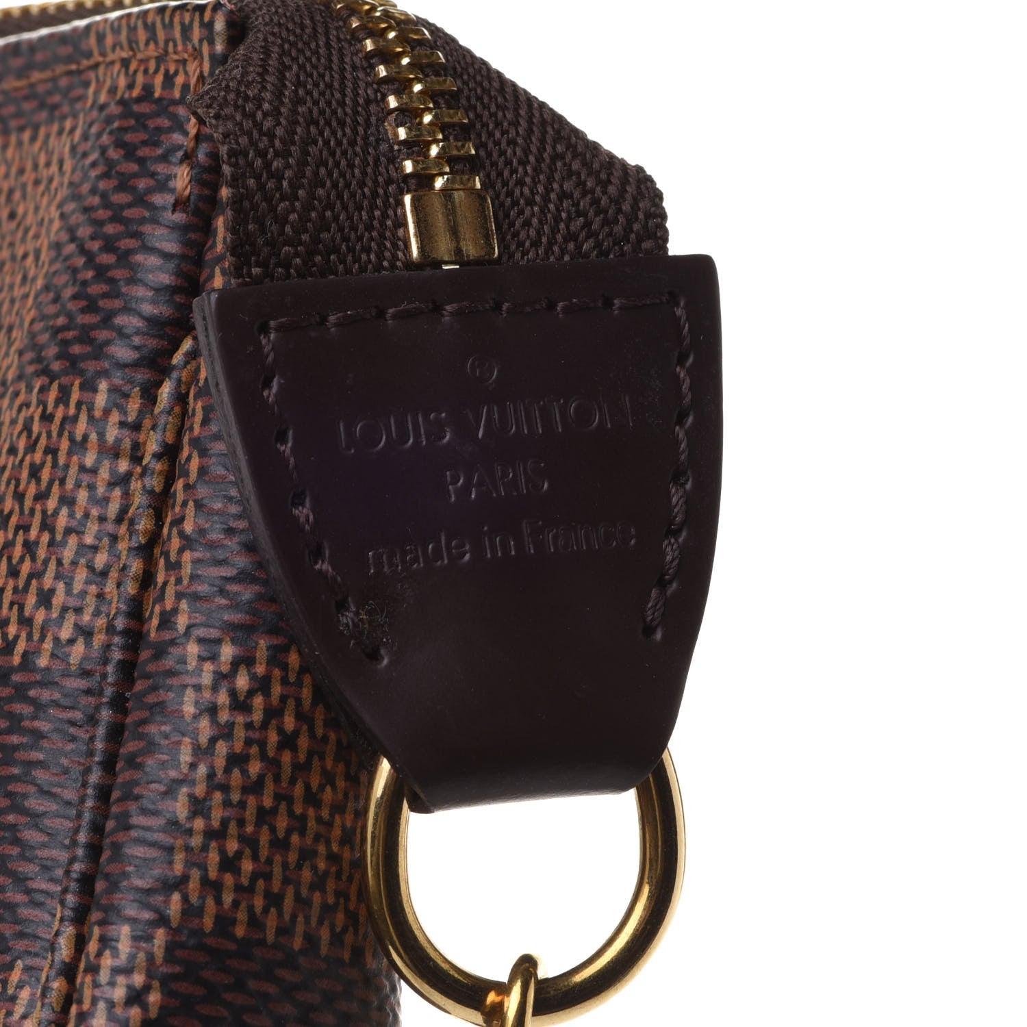 Louis Vuitton Damier Ebene Mini Pochette Accessories 7 of 11