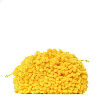 Bottega Veneta Chenille The Mini Pouch Lemon 1 of 9