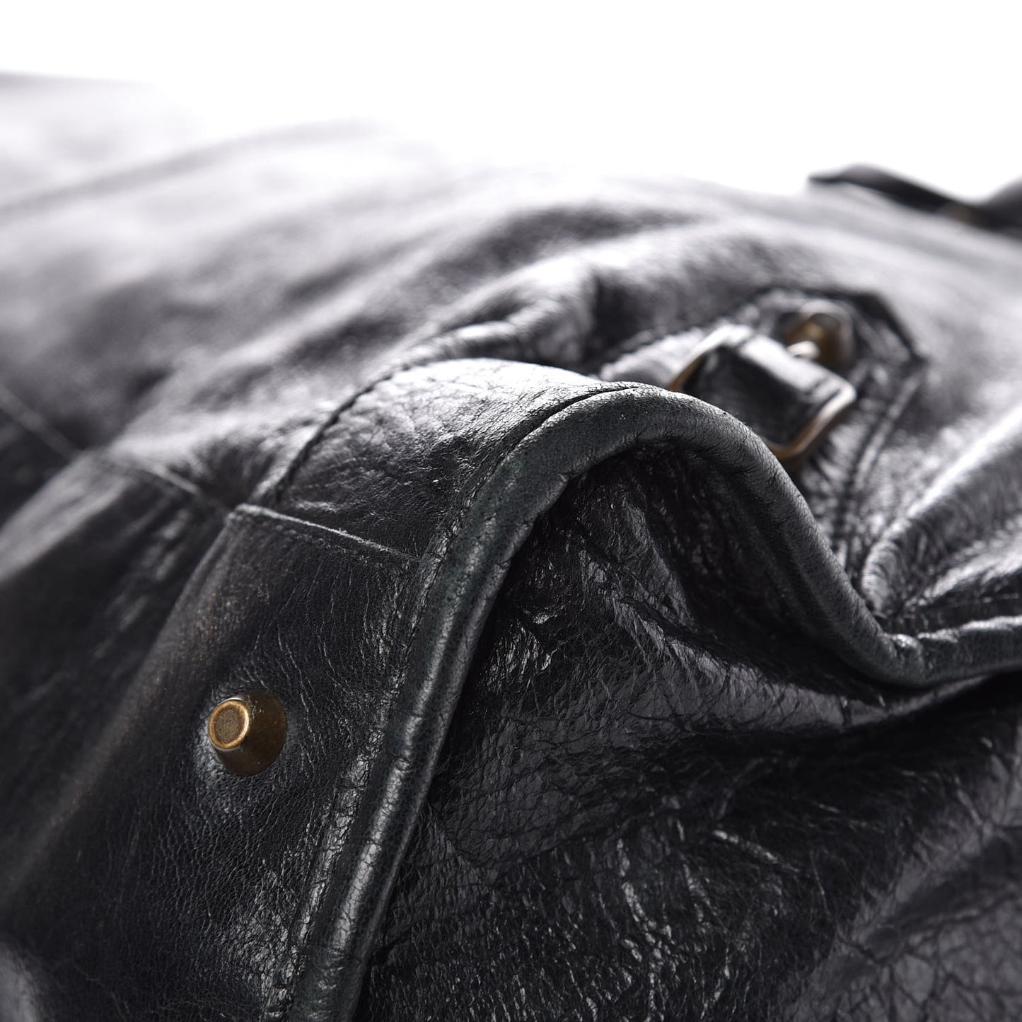 Agneau Classic Hardware Weekender Black