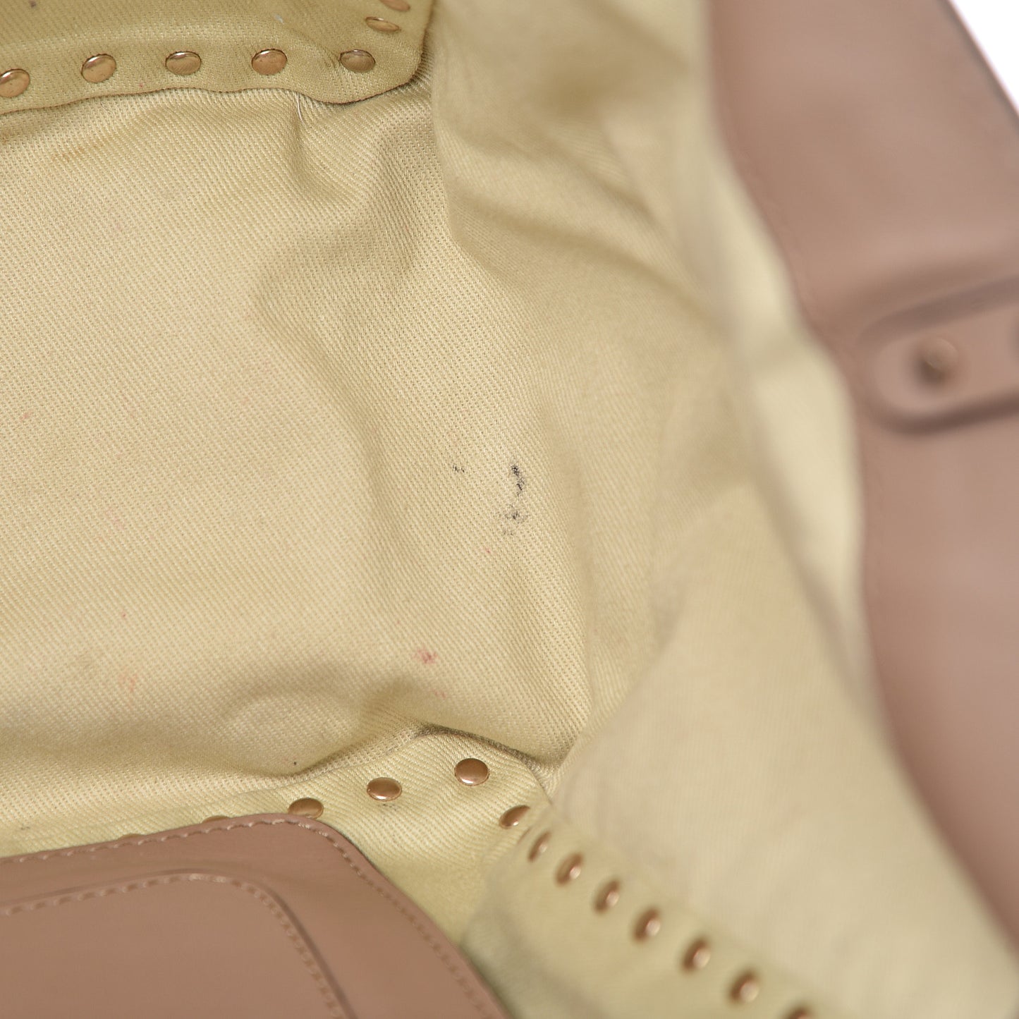Vitello Medium Rockstud Tote Alpaca