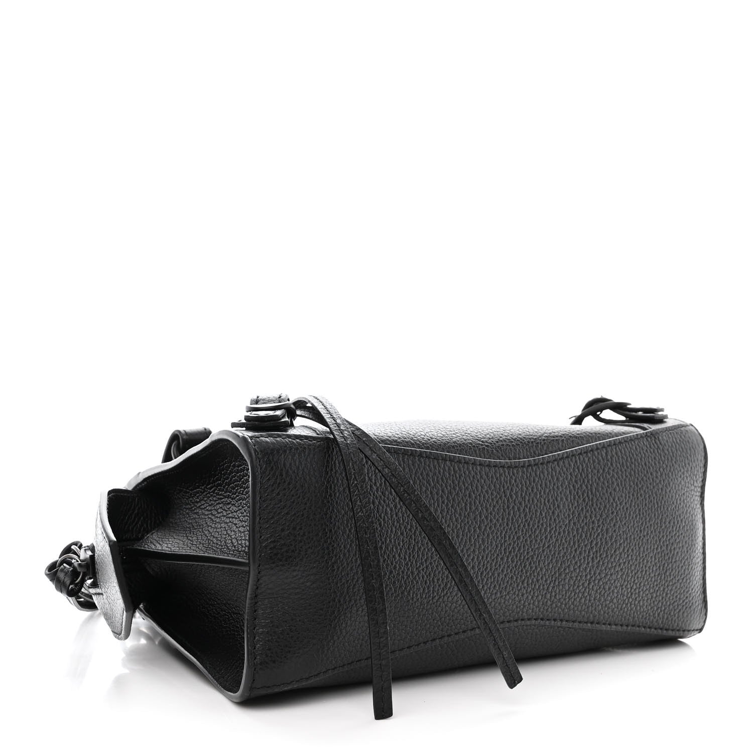 Balenciaga Grained Calfskin Neo Classic Black Hardware Mini City Black 4 of 10