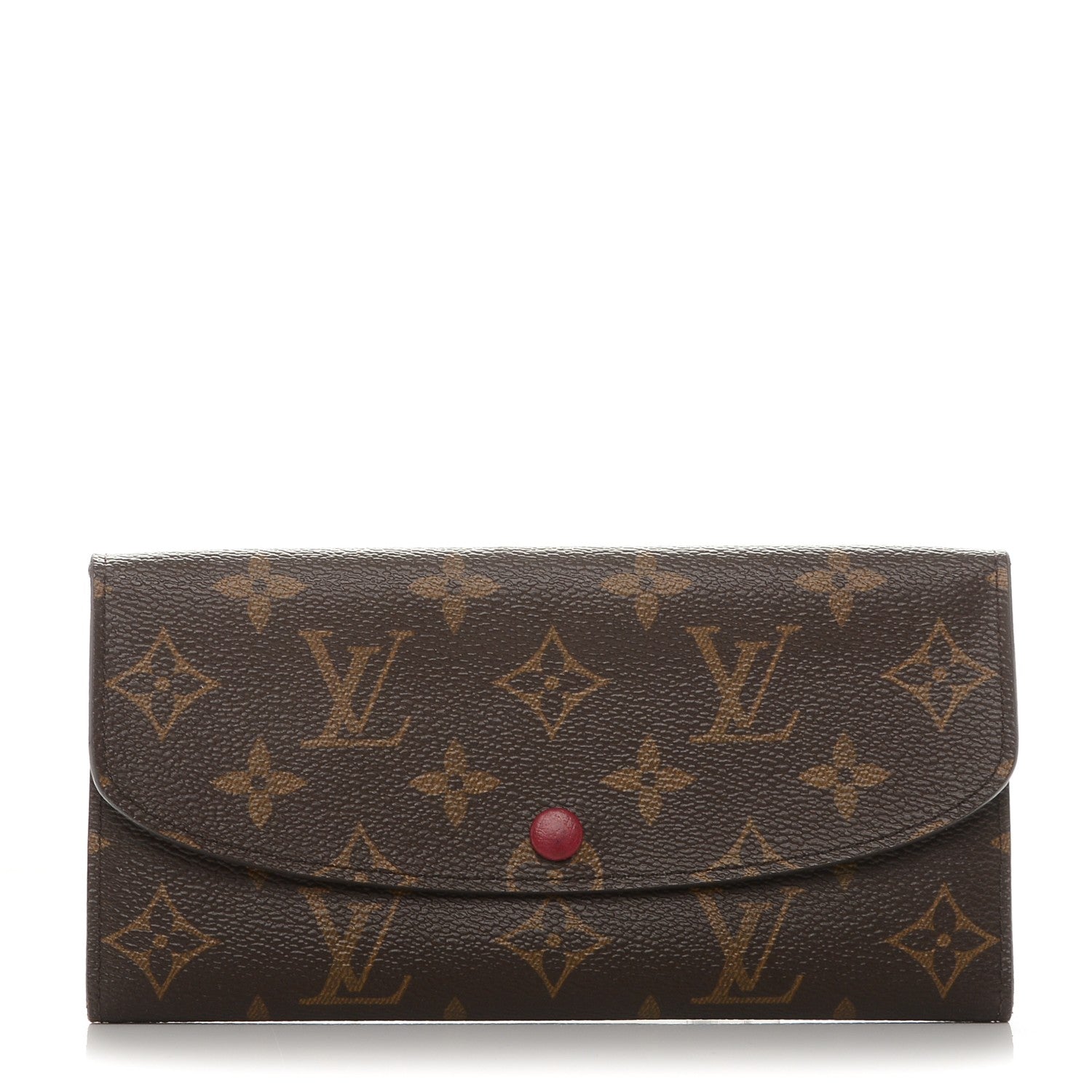 Louis Vuitton Monogram Emilie Wallet Fuchsia 1 of 6