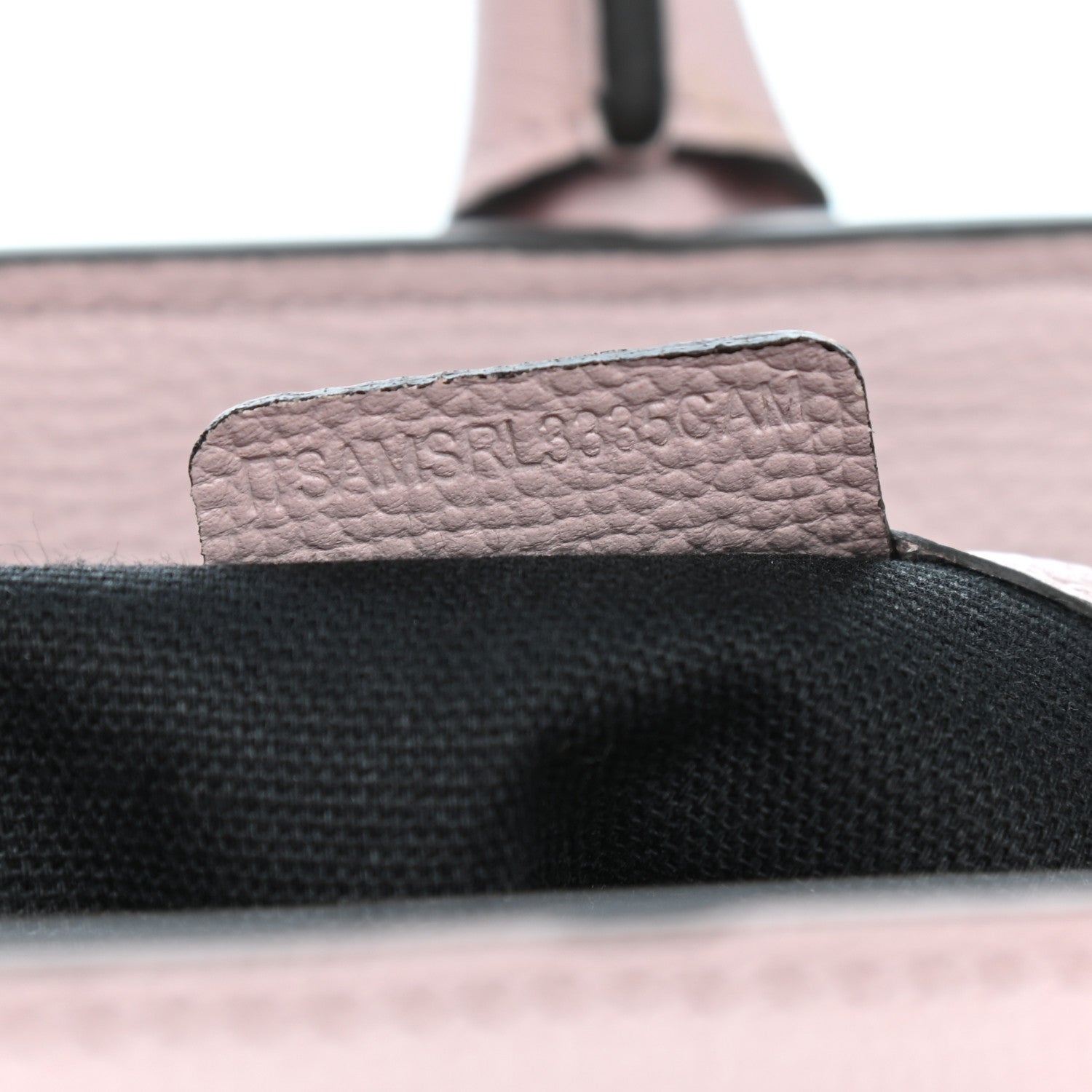 Burberry Grainy Calfskin House Check Medium Banner Tote Pale Orchid 8 of 11