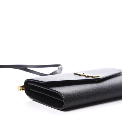 Saint Laurent Grain De Poudre Mini Uptown Crossbody Bag Black 5 of 10