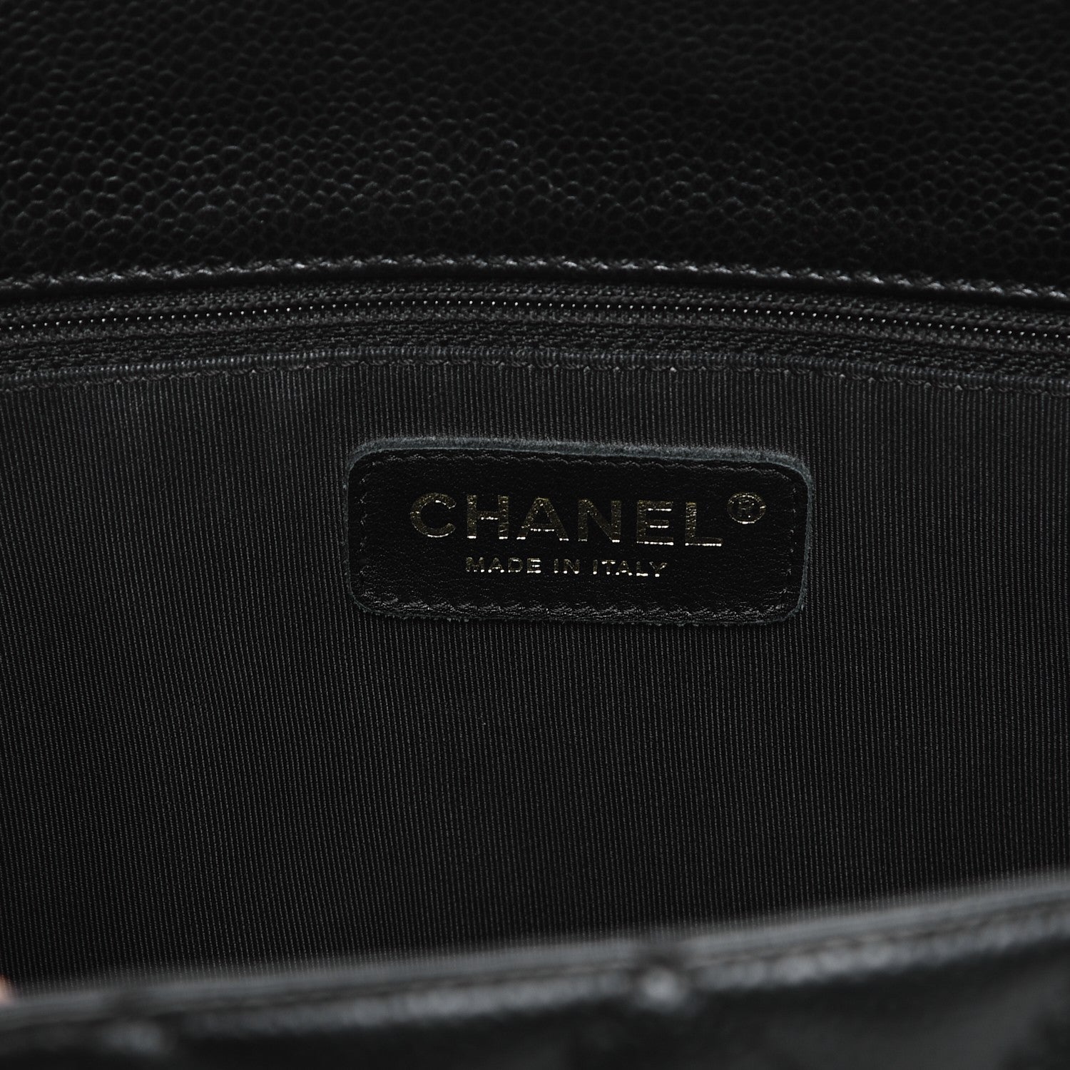 Chanel Caviar Quilted Grand Shopping Tote GST Black 6 of 9