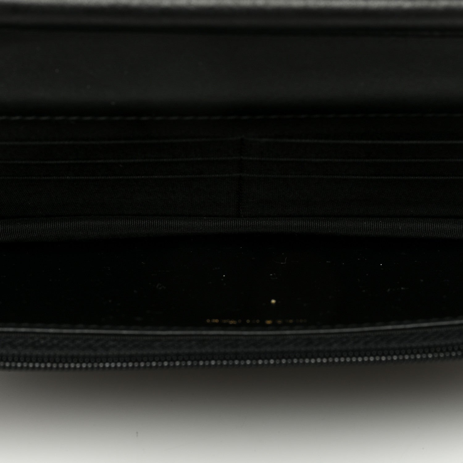 Chanel Caviar Chevron Quilted Boy Wallet On Chain WOC Black 5 of 10