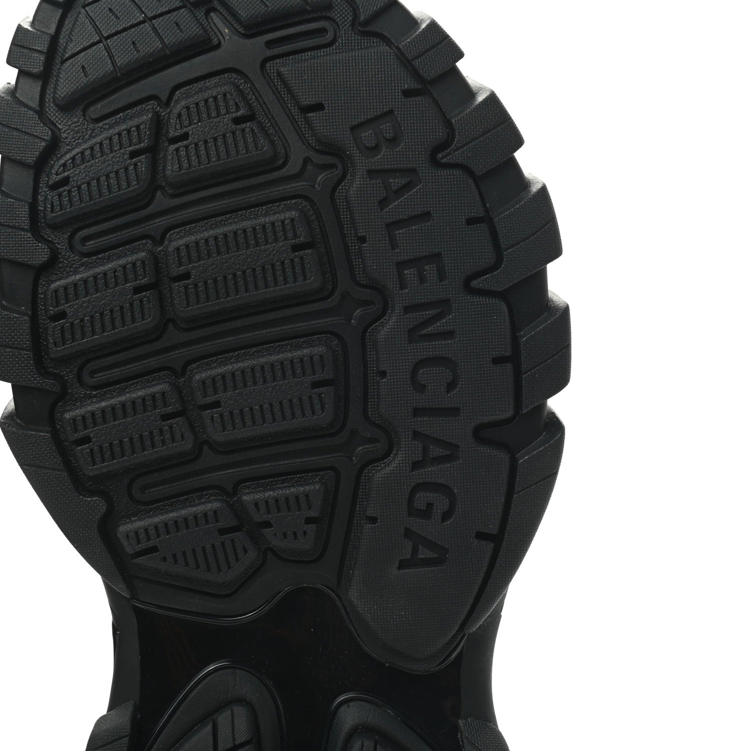 Balenciaga Neoprene Rubber Mens Track Sandals 41 Black 6 of 7
