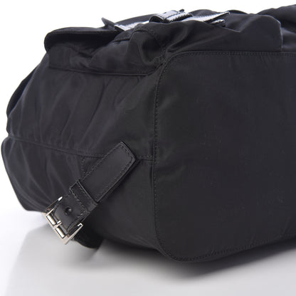 Prada Nylon Vela Medium Backpack Black 10 of 11