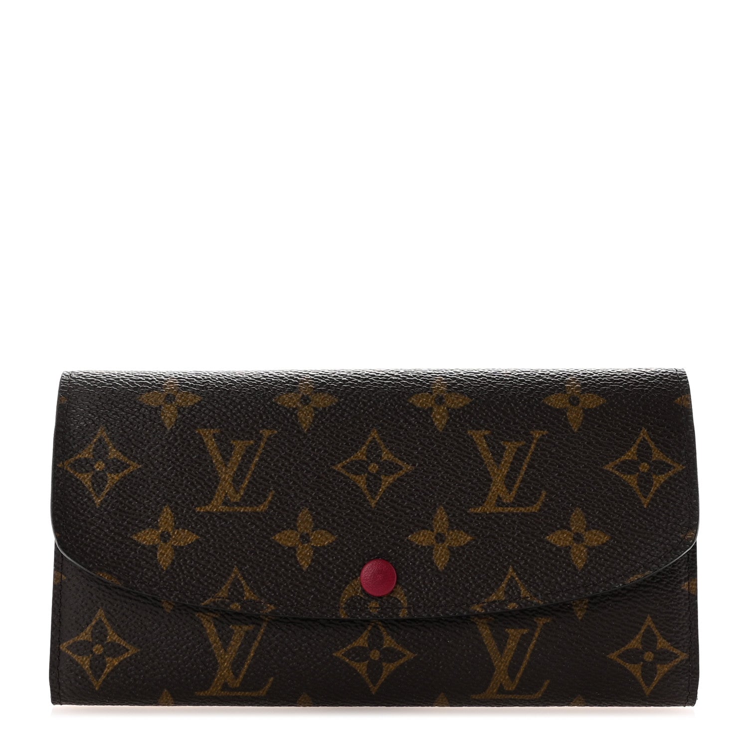 Louis Vuitton Monogram Emilie Wallet Fuchsia 1 of 6