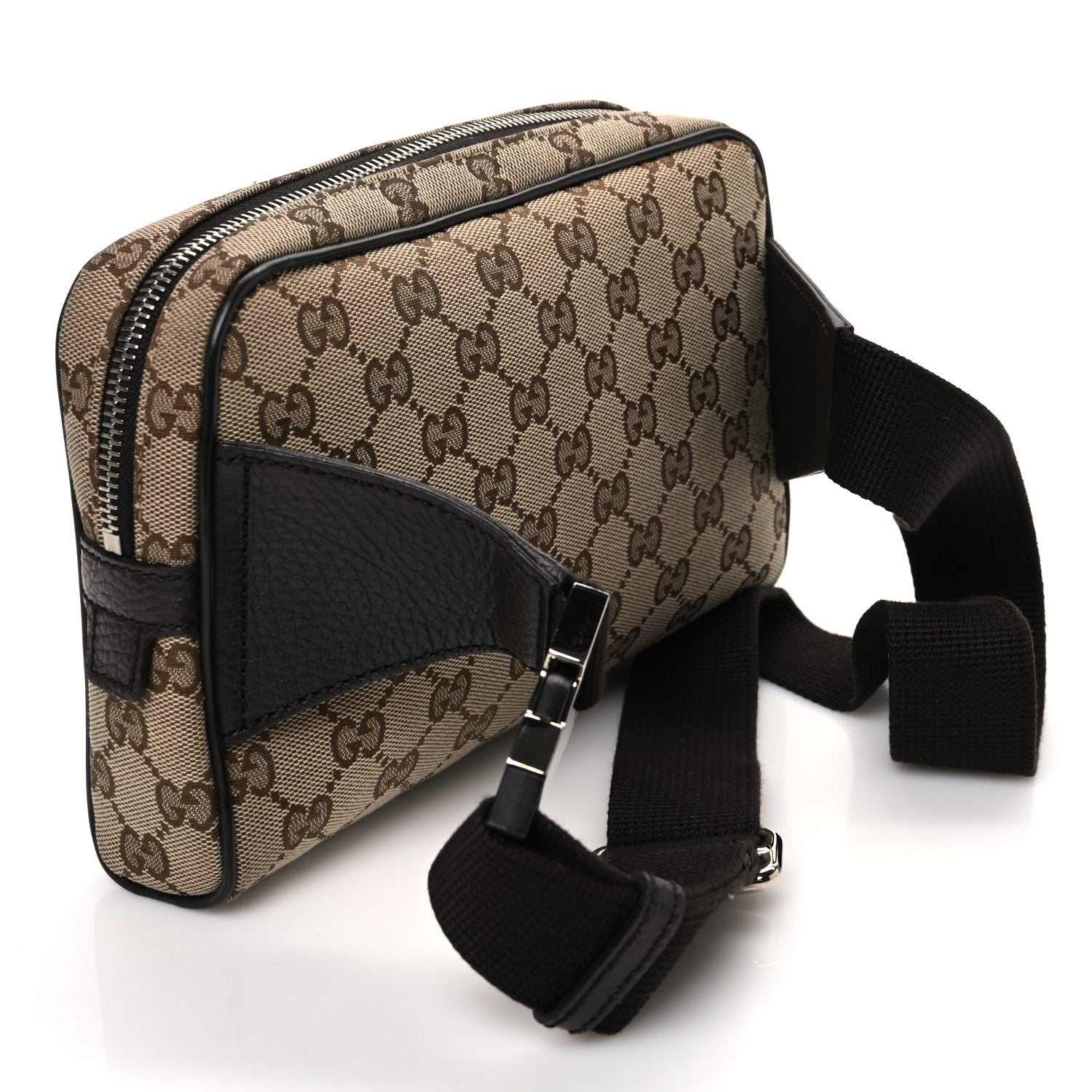 Gucci Monogram Belt Bag Dark Brown 3 of 11